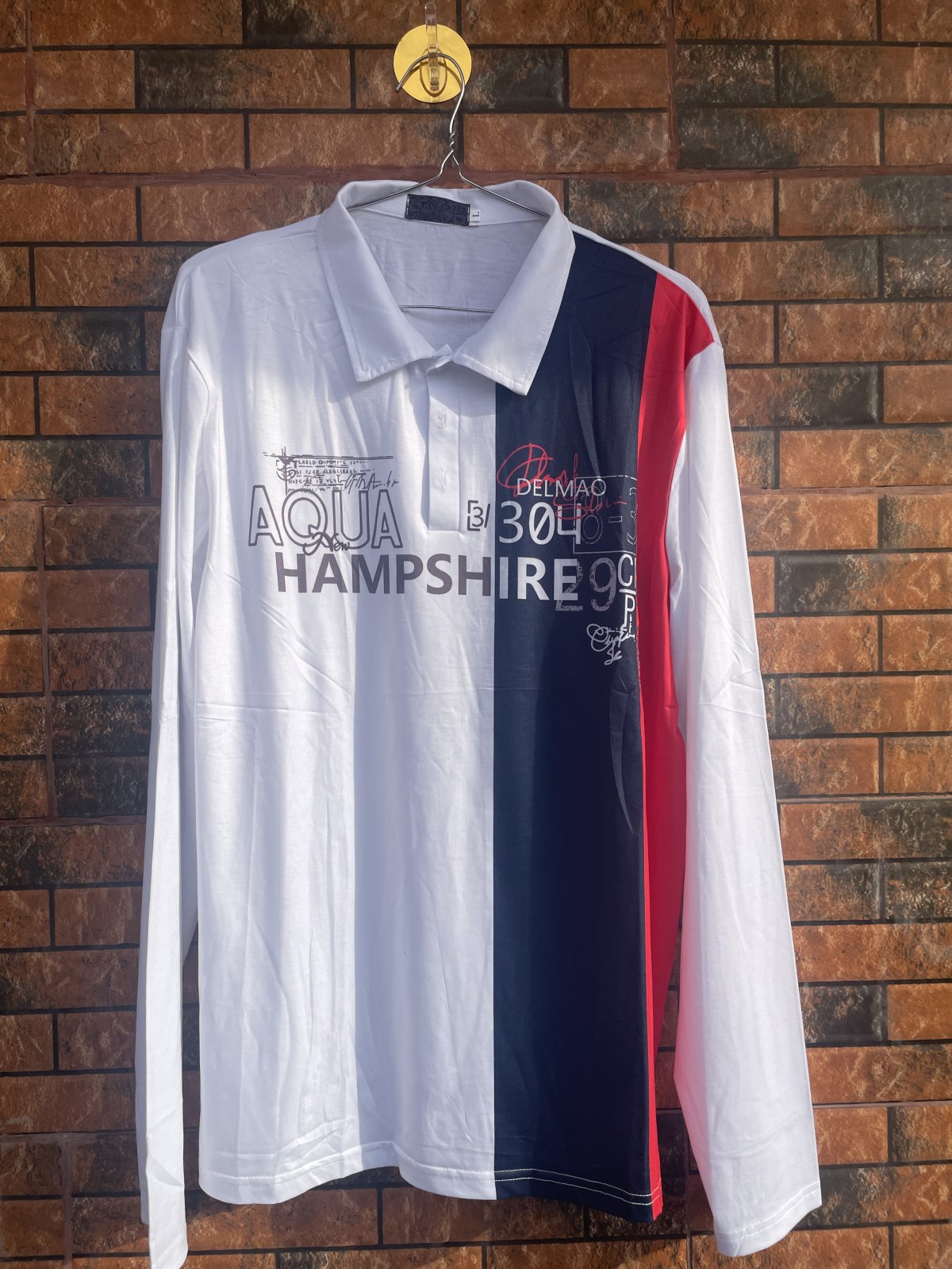 T shirt with polo